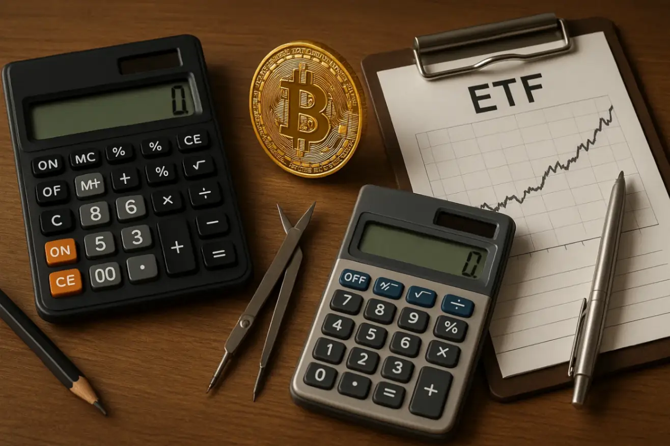 Онлайн-калькуляторы доходности Bitcoin и ETF для инвесторов