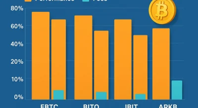 FBTC ETF: доходность и комиссии в сравнении с лучшими Bitcoin ETF 2025 года