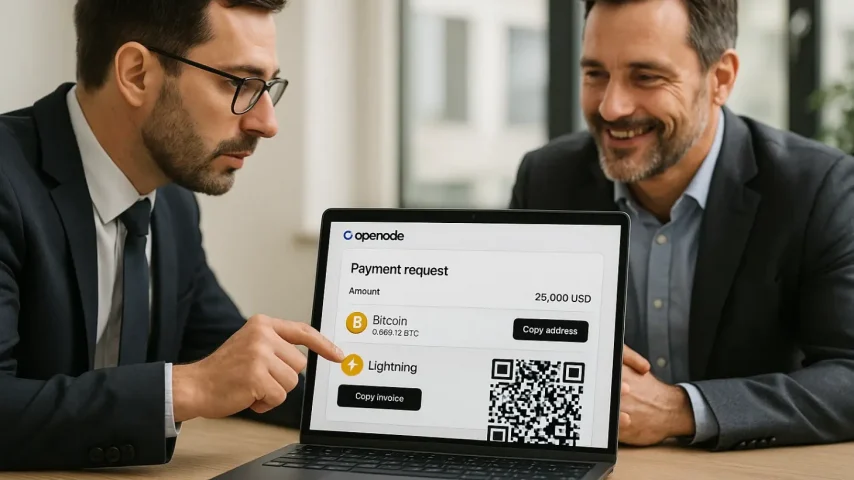 Платформа OpenNode: как принимать Bitcoin и Lightning-платежи в B2B